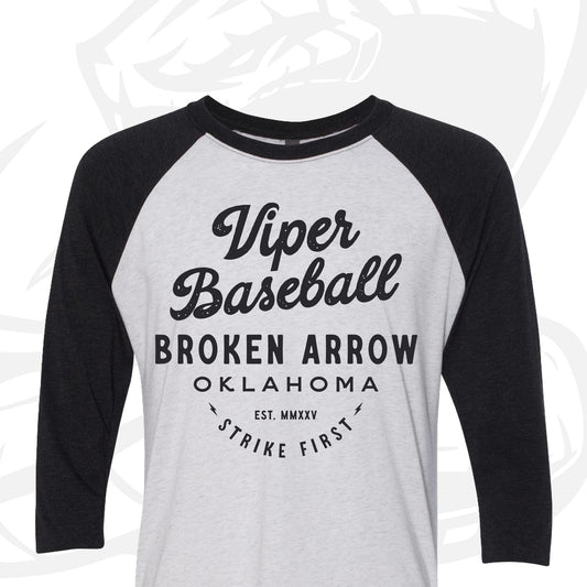 Vipers Broken Arrow Raglan Tee